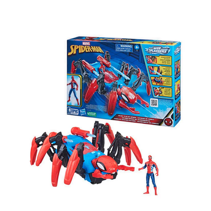 Marvel Spider-Man Crawl 'N Blast Spider
