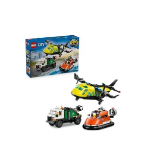 LEGO® City Great Vehicles Airplane, Service Truck & Hovercraft Remix