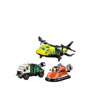 LEGO® City Great Vehicles Airplane, Service Truck & Hovercraft Remix