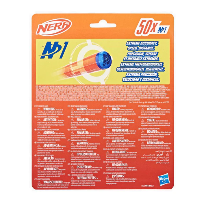 0888-NRRF8639-4 Nerf N Series N1 Darts 50x