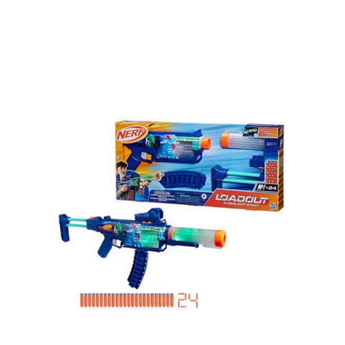 0888-NRRG1825-1 Nerf Loadout Cyberlight Ghost Blaster