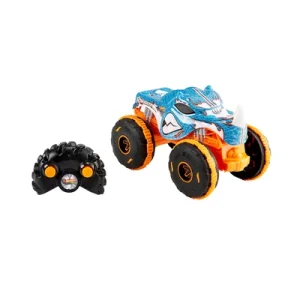 Hot Wheels Monster Trucks Rhinomite Remote Control 1:24 - Biru/oranye