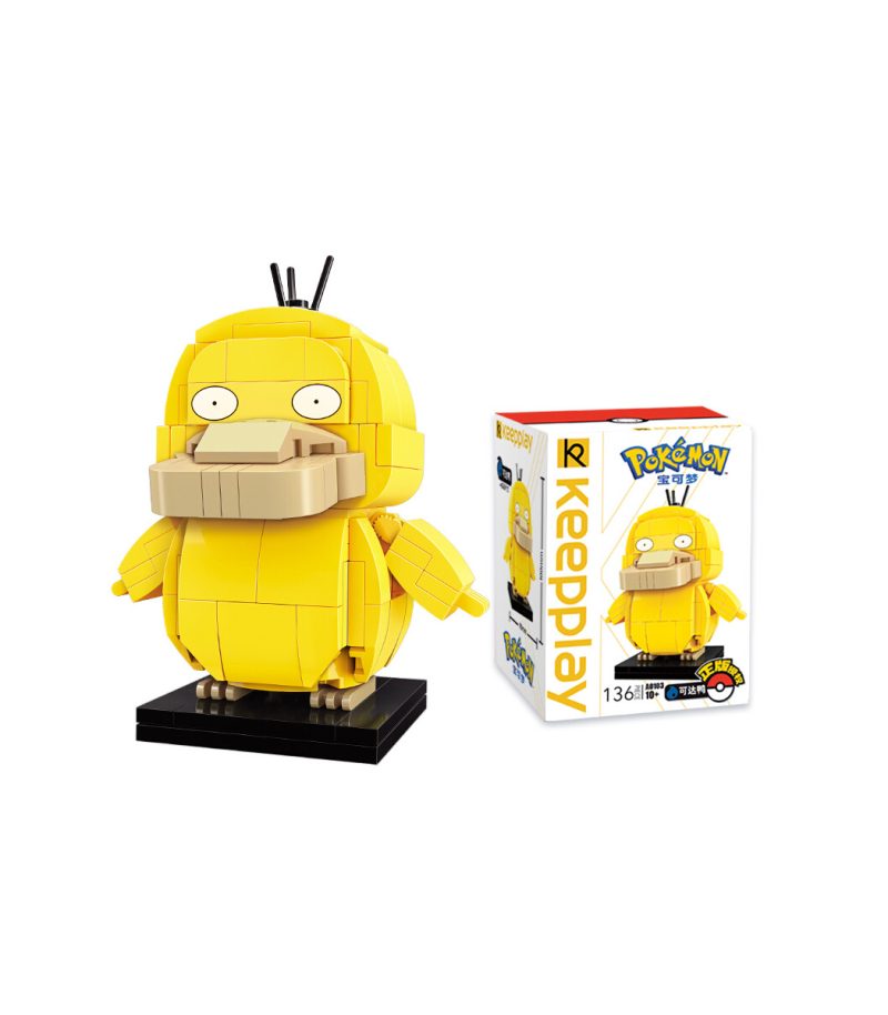 keeppley-pokemon-a0103-psyduck-qman-building-blocks-toy-set Keeppley Pokemon A0103 Psyduck Qman Building Blocks Toy Set